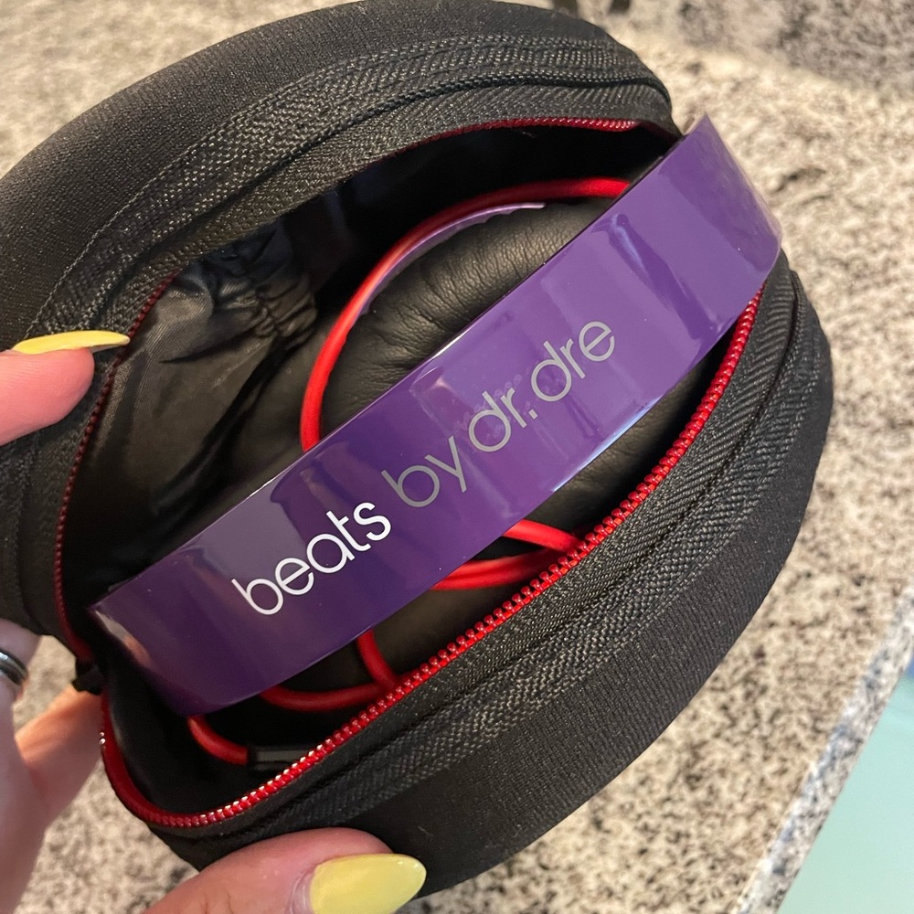 Beats by Dr. Dre Purple Headphones